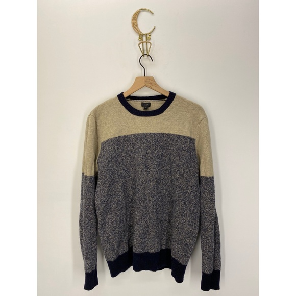 J. Crew Crew Neck Men's Long Sleeve Sweater Size L - Picture 1 of 8